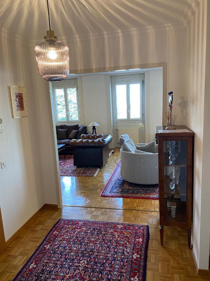 Geneve, Plein Centre,Belle Vue Lac, Splendide Et Grand Appartement Buitenkant foto