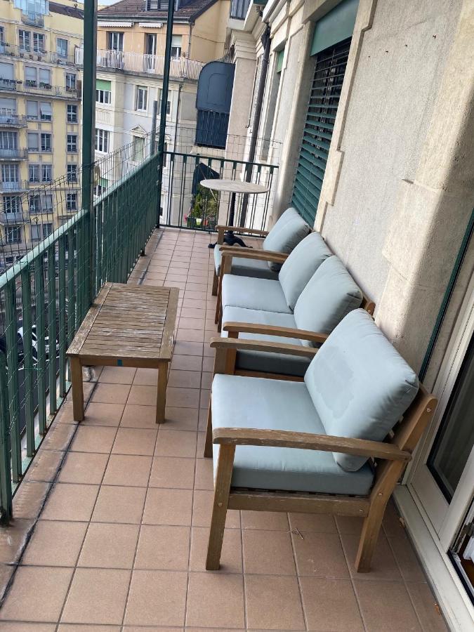 Geneve, Plein Centre,Belle Vue Lac, Splendide Et Grand Appartement Buitenkant foto