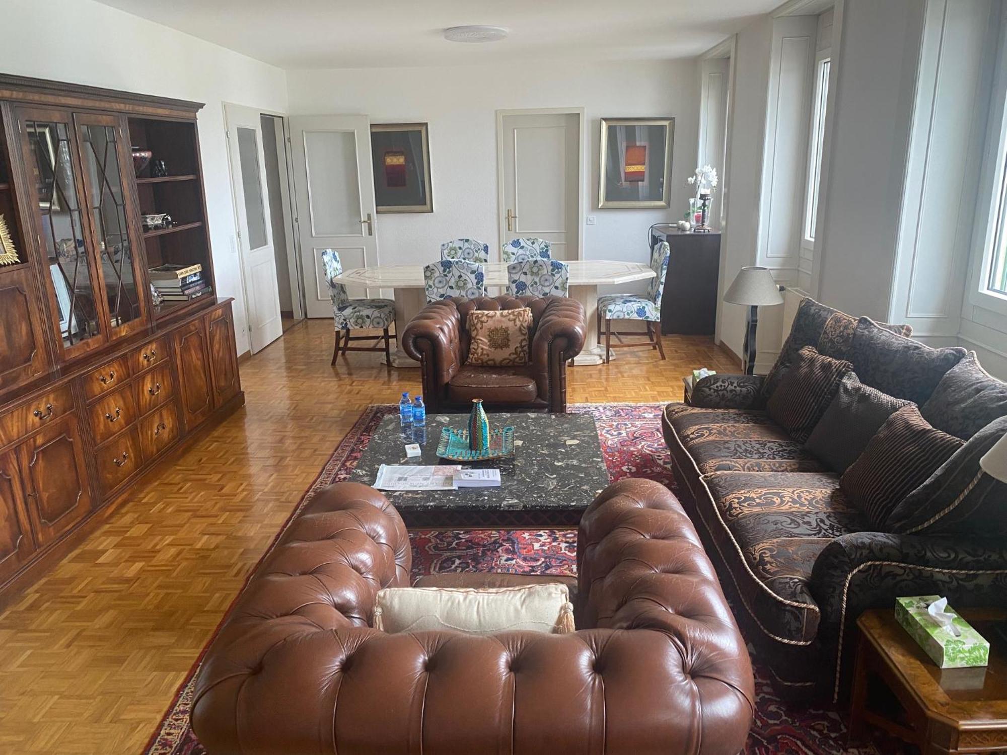 Geneve, Plein Centre,Belle Vue Lac, Splendide Et Grand Appartement Buitenkant foto